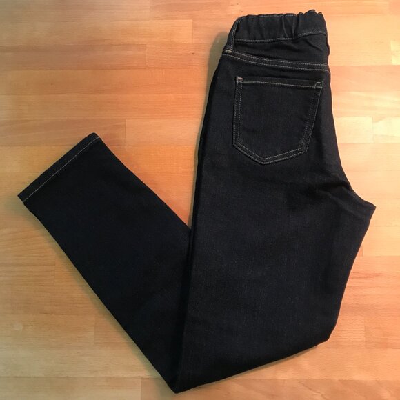 Uniqlo Kids Girls Ultra Stretch Soft Jeans Size 9-10 Slim Fit - Picture 3 of 9